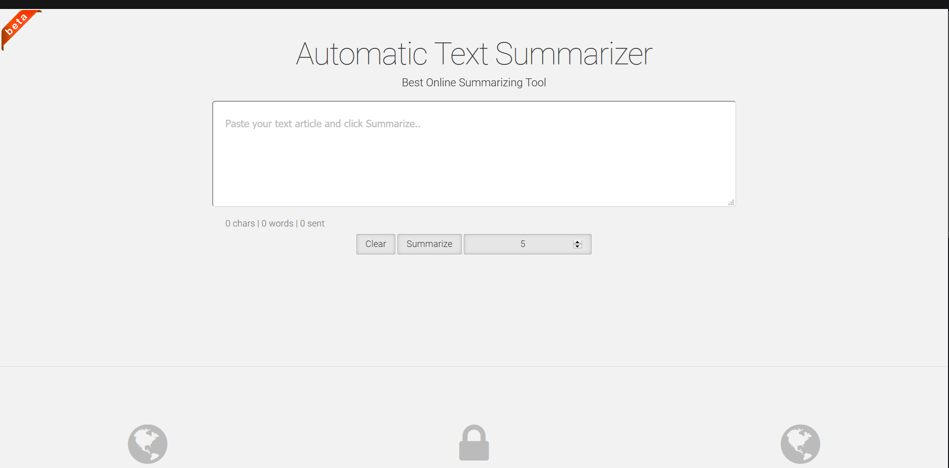 autosummarizer